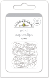 Doodlebug Design Lily White Mini Paperclips