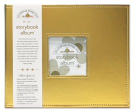 Doodlebug Design Gold 8x8 Inch Storybook Album (5732)