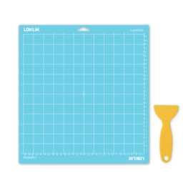 LOKLiK   blauwe  snijmat Light grip, set van 3 ( 30x30cm)