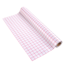 GRID TRANSFER TAPE ROLL - RED - 30 X 300 CM