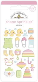 Doodlebug Design Bath Time Shape Sprinkles