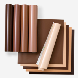 Cricut Premium Vinyl Permanent Skintones (10 huidkleurtinten)