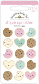 Doodlebug Design Bake Me Happy Shape Sprinkles