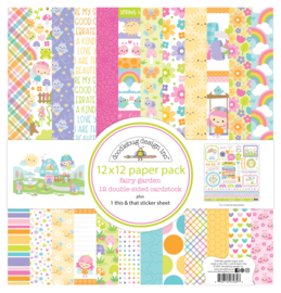 Fairy Garden 12x12 Inch Paper Pack