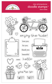 Doodlebug Design Love Notes Doodle Stamps