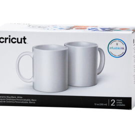 Cricut Mugs White (Cricut Mokken) 350 ml - 2 stuks