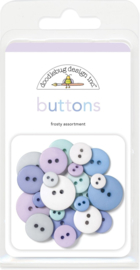 Doodlebug Design Frosty Assortment Buttons