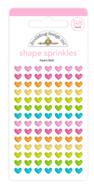 Doodlebug Design Heart-fetti Shape Sprinkles