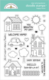 Happy Home Doodle Stamps
