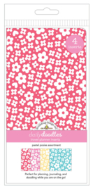 Pastel Posies Daily Doodles Travel Planner Inserts