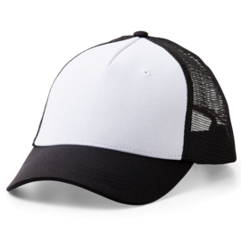 Trucker Hat Blank Black/White (1pcs)