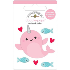 Doodlebug Design Whale Hello Doodle-Pops