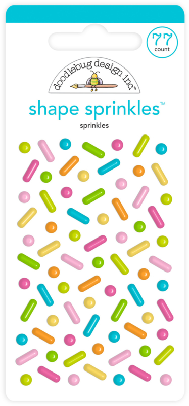 Doodlebug Design Sprinkles Shape Sprinkles