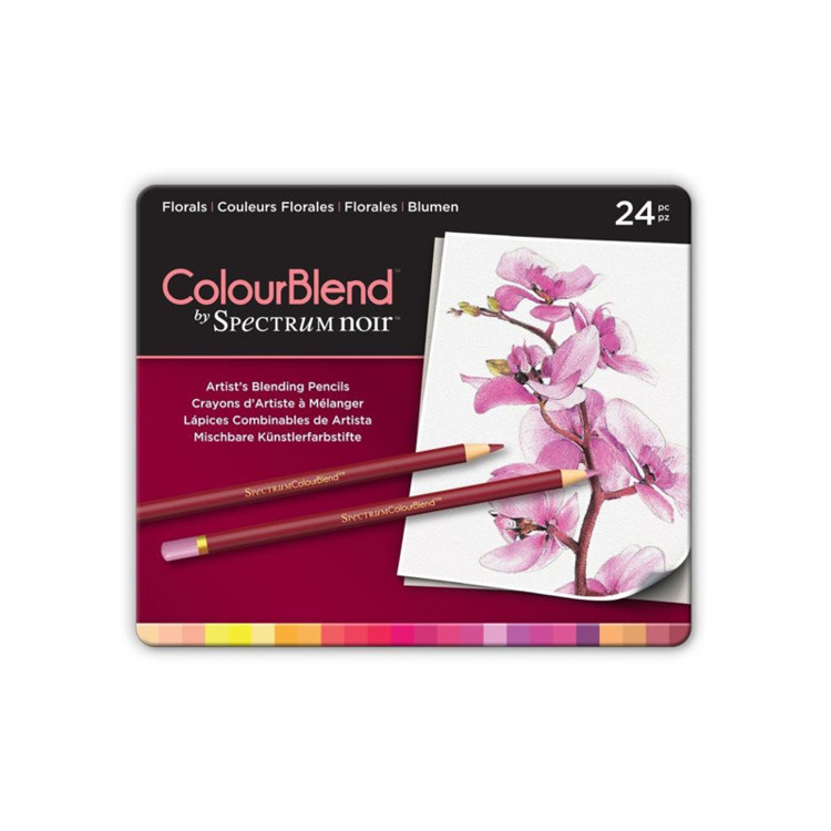 Spectrum Noir Spectrum Colourblend Pencils Florals (24pc)