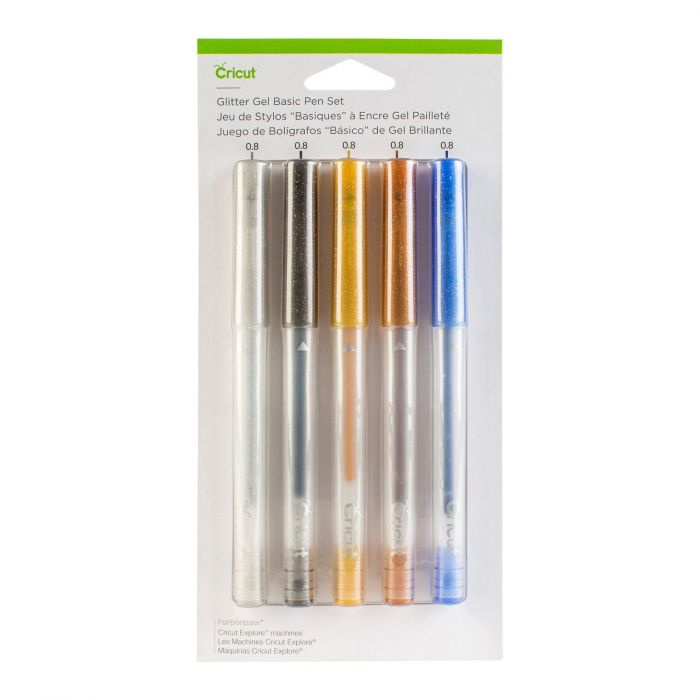 Cricut Glitter Gel Pen Set Basic