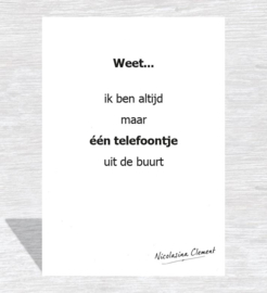 Een telefoontje