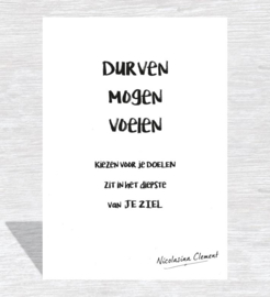 Durven mogen voelen