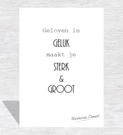 Geloven in geluk