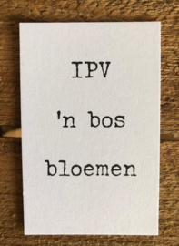 ipv bloemen