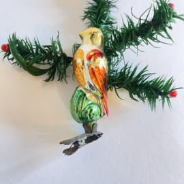 Vogel op bloem