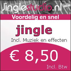 1 Jingle met uw eigen tekst