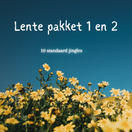 Lente pack 1 en 2 (10 Jingles)