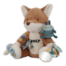 Little Dutch Pluche Activiteitenknuffel Vos met of zonder Naam