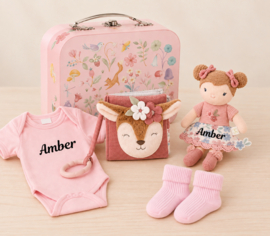 Little Dutch Gevuld Koffertje Fairy Garden Rosa met of zonder Naam