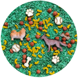 Speelrijst  Honden Set 7