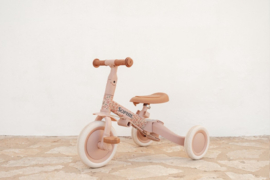 Little Dutch 4 in 1 Driewieler met Duwstang Roze met of zonder Naam