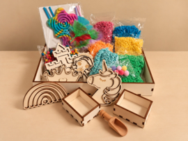Sensory Play Box Prinses evt. met naam