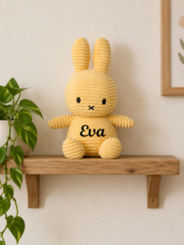 Nijntje Knuffel Corduroy Buttercream met of zonder Naam
