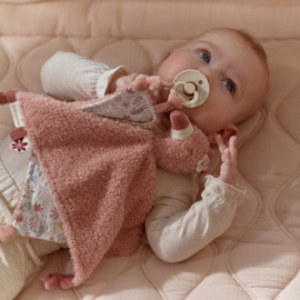 Little Dutch Knuffel-Speendoekje Flamingo met of zonder Naam