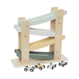 Jollein Houten Autobaan On The Go met of zonder geboortegegevens