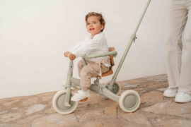 Little Dutch 4 in 1 Driewieler met Duwstang Groen met of zonder Naam