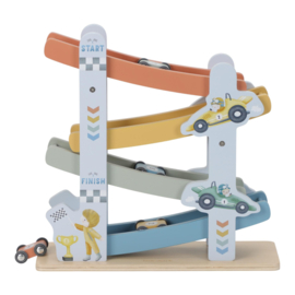 Little Dutch Autobaan Blauw met of zonder geboortegegevens