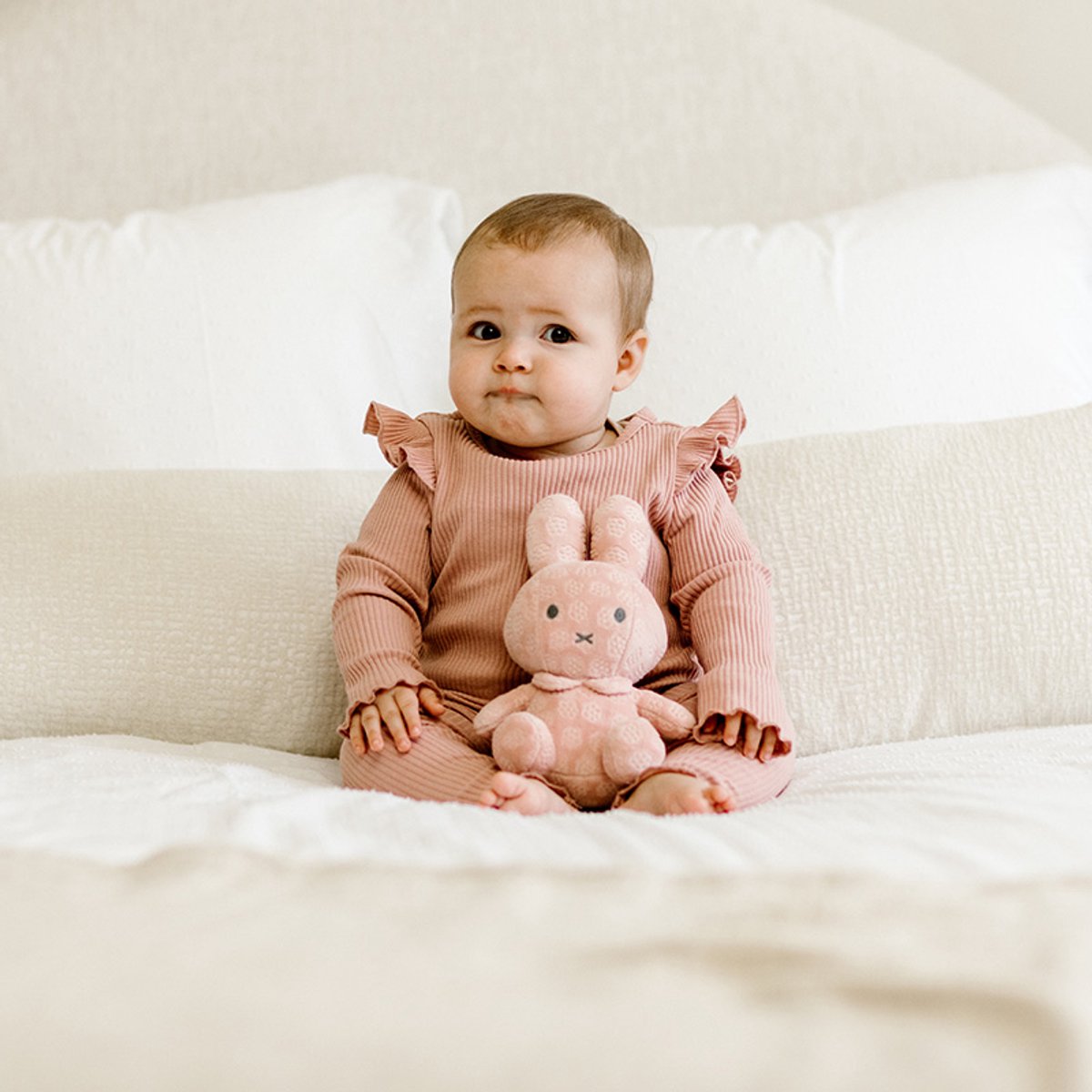 Nijntje Knuffel Roze met of zonder Naam