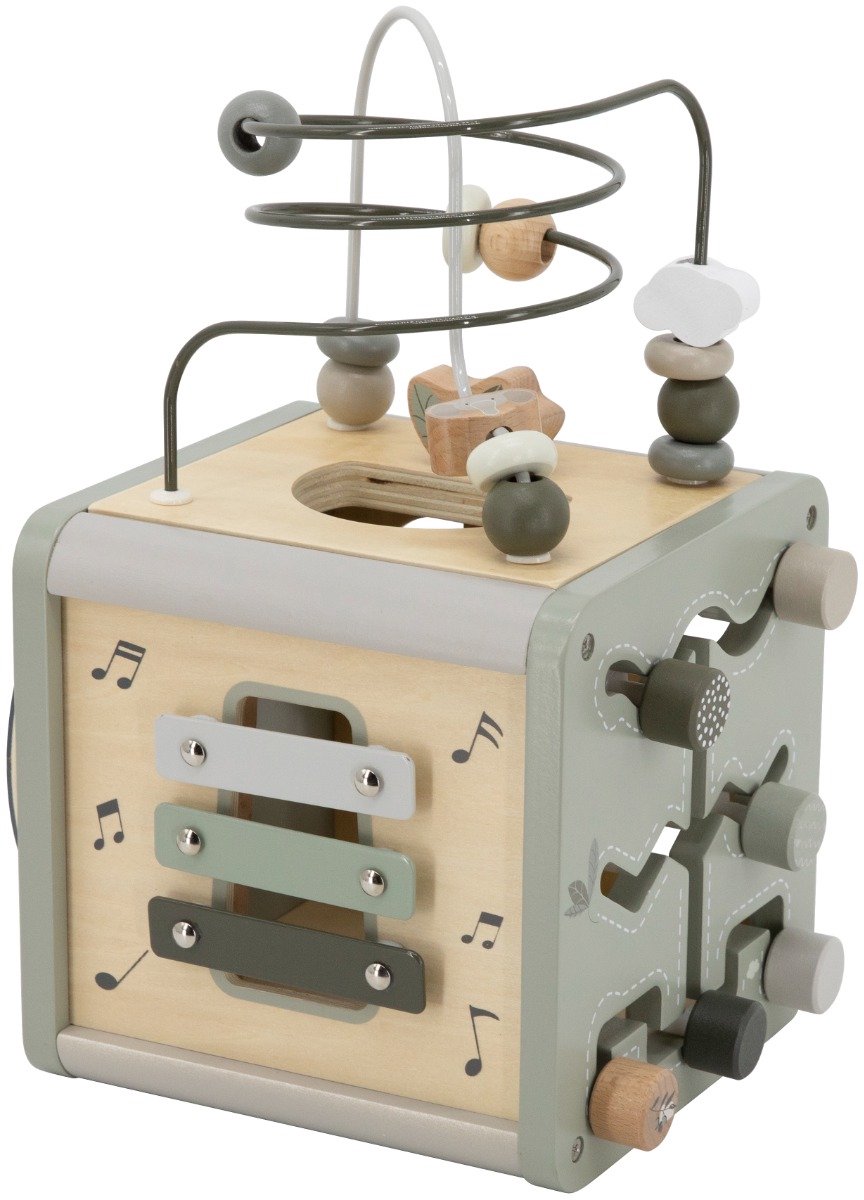 Label Label ActiviteitenKubus Olijf met of zonder Naam & Geboortedatum