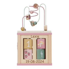 Little Dutch Activiteitenkubus Fairy Garden met of zonder Naam & Geboortedatum