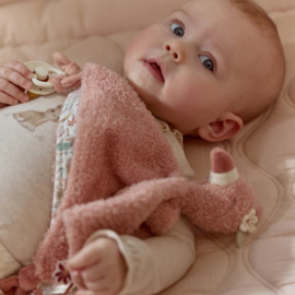 Little Dutch Knuffel-Speendoekje Flamingo met of zonder Naam