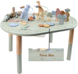 Little Dutch Activiteitentafel XL Safari Friends evt. met naam