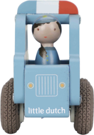 Little Dutch houten Politieauto met of zonder naam