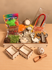 Sensory Play Box In to the Desert evt. met naam
