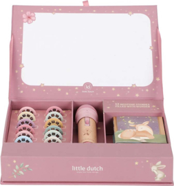 Little Dutch Verhalen Projector Zaklamp Roze met of zonder Naam