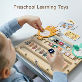 Topbright educatief speelbord Tellen & Rekenen met of zonder naam