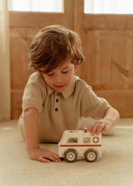 Little Dutch houten Ambulance met of zonder naam