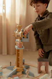 Little Dutch Houten Hijskraan set met of zonder Naam