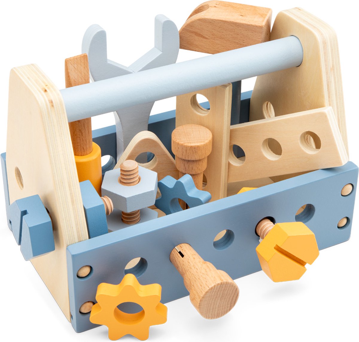 Houten gereedschapskist met of zonder Naam & Datum