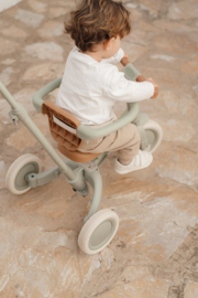 Little Dutch 4 in 1 Driewieler met Duwstang Groen met of zonder Naam