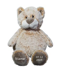 Pluche Kat groot met of zonder naam
